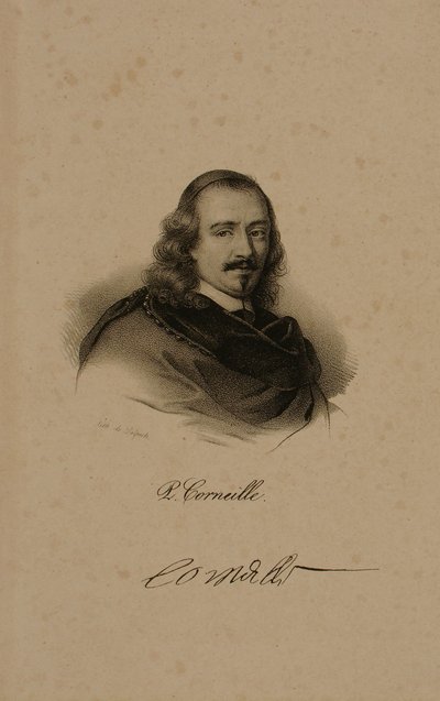 ピエール・コルネイユ（1606-84） 作： Francois Seraphin Delpech
